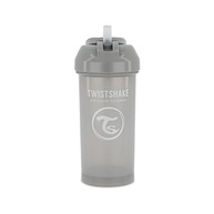 Garrafinha com Canudo 360 ml Cinza Twistshake - Estimule a Alimentação Independente com Segurança - imagem 2