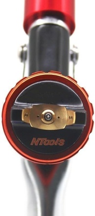 Pulverizadores De Tinta 1,2 Mm Pistola De Pulverização 1,0 Mm Kit De Bico 400cc / 250cc Pistola De Pulverização De Ar Do Tanque Com Copo De Mistura De Tinta E Adaptador Mini Pis, Black - imagem 3