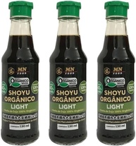 Kit 3X: Shoyu Orgânico Light MN Food 150ml - imagem 1