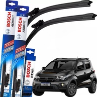 Kit Palheta Limpador Parabrisa Bosch Multiclip Fiat Mobi 2021-2025 (Dianteira + Traseira) - imagem 1