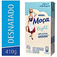 Leite Condensado Moça Light: Leveza e Sabor 410g - imagem 5