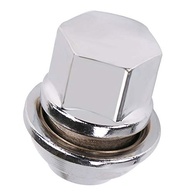 Acouto Porcas de Moça de Moça de Roda de 20pcs X 1,5 Porcas de Roda de Liga de Acabamento Cromado M12x1.5 Alta Travessa de Aço de Zinco à Prova de Ferrugem para F-Mk1 Mk2 Mk3 R-s - imagem 3