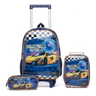 Mochila Carros Infantil: Kit Completo Escolar! - imagem 1