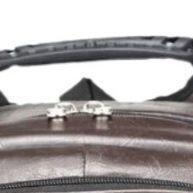 Mochila de Couro Reforçada: Estilo e Segurança - imagem 1