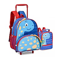 Mochila Dino Clio Pets: Kit Escolar Completo! - imagem 1