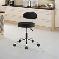 Cadeira POP Mocho Evolux Preta - Conforto Profissional para Beleza, Estética e Saúde - imagem 3