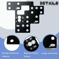 Módulos de Farol de Neblina 6 Mod High para GM Silverado Sierra 1500/2500/3500 Classic (2003-2007) - Iluminação Superior - imagem 3