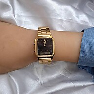 Casio Vintage AQ-230GA-5AMQYDF: O Dourado que Nunca Sai de Moda - imagem 2