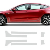 Película Protetora PPF para Tesla Model 3 2017-2024 | TPU 8,5 Mil Transparente Antiarranhões - imagem 2
