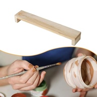 Apoio de Mão em Madeira para Cerâmica - Suporte Multiuso para Pintura e Modelagem - imagem 5