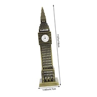 Ornamento de Arquitetura Vintage Londres em Metal - Modelo de Construção Elegante para Decoração de Mesa - imagem 4