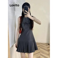 Vestido Casual Lovito com Laço: Estilo e Conforto em um Modelo - imagem 2
