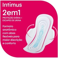 Intimus 2 Em 1: Proteção Contra Escapes Leves e Moderados - imagem 2