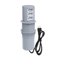 Torre de Tomada Totem Slim Automático: 3 Tomadas 20A Pretas - Solução Moderna e Segura! - imagem 4