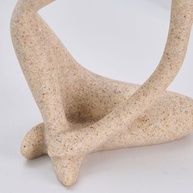 Escultura Abstrata Moderna para Decoração de Mesa - Estátua Decorativa com Textura de Arenito - imagem 5