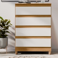 Cômoda 4 Gavetas: Compacta e Moderna - imagem 2