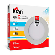 Luminária LED Sobrepor Slim 12W: Iluminação Moderna - imagem 2