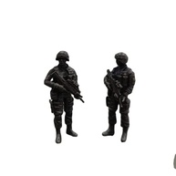 Miniaturas de Soldado em Latão - Decoração Militar Moderna para Mesa e Coleção - imagem 2