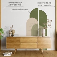 Adesivo de Parede Arco Cortado 07 - Arte Geométrica Moderna para Decoração de Ambientes - imagem 5