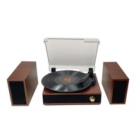 Vitrola Retrô Bluetooth Toca Discos Vinil Antigos - Som Clássico com Tecnologia Moderna - imagem 1