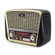 Rádio Retrô Bluetooth Vermelho Xadrez: Estilo Vintage com Tecnologia Moderna - imagem 3