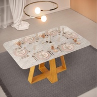 Conjunto Sala de Jantar 6 Cadeiras 170x90 – Mesa e Cadeiras Modernas - imagem 2