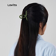 Lovito Grampos de Cabelo Casuais – Estilo e Praticidade para Mulheres Modernas - imagem 2