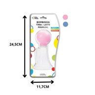 Bombinha Tira-Leite Manual Rosa - Conforto e Segurança para Mães Modernas - imagem 2