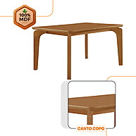 Mesa de Jantar Liz 120cm: Elegância e Modernidade - imagem 2
