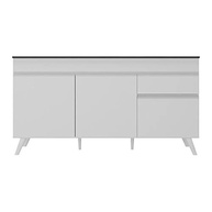 Balcão de Cozinha Veneza 150cm 3 Portas 1 Gaveta - Design Moderno e Resistente - imagem 5