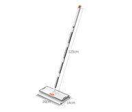 Rodo Flap Mop com Sistema Moderno de Fixação + 2 Panos de Microfibra - Limpeza Prática e Higiênica - imagem 3