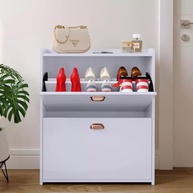 Sapateira 2 Gavetas Basculantes - Organizador Moderno para Closet e Quarto | Até 12 Pares - imagem 5