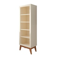 Estante Livreiro 4 Prateleiras com Pés em MDF - Design Moderno e Versátil - imagem 5