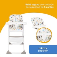 Cadeira de Alimentação Mimzy Snacker Alphabet com Design Moderno e Prático - imagem 4
