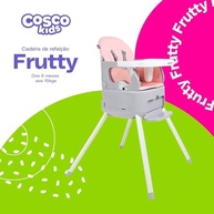 Cadeira de Refeição Cosco Kids Frutty Rosa - Multiuso com Design Moderno - imagem 4
