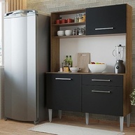 Armário de Cozinha Compacta 120cm Life Madesa - Design Moderno e Funcional - imagem 3
