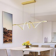 Lustre Pendente LED Sinus: 3 Cores e Design Moderno - imagem 2