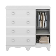Cômoda Infantil Peroba: 4 Gavetas e Design Moderno - imagem 2