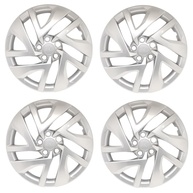 Kit 4 Calotas Aro 15 Prata para VW Virtus 2023 - Design Moderno e Proteção - imagem 1
