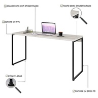 Escrivaninha Office 1,50m Dynamica - Design Moderno e Funcionalidade Premium - imagem 3