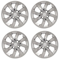 Kit 4 Calotas Grafite Brilhante Aro 14 para Gol G7 2019/2020 - Design Moderno e Proteção - imagem 1