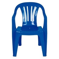 Poltrona Plástica Mor Azul - Conforto Moderno com Estilo para Ambientes Internos e Externos - imagem 5