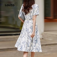 Vestido Lovito Estampado: Casual e Moderno - imagem 2