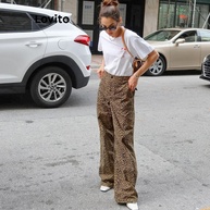 Calça Leopardo Lovito: Estilo Casual e Moderno - imagem 2