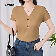 Camisa Rasgada Lovito: Estilo Casual e Moderno - imagem 2
