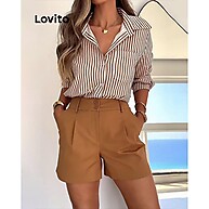 Conjunto de Shorts Lovito: Estilo Casual e Moderno - imagem 2