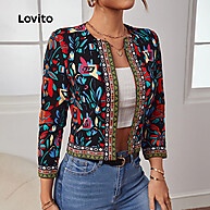 Jaqueta Tribal Lovito: Estilo Casual e Moderno - imagem 2