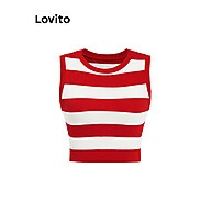 Top Feminino Listrado Lovito: Casual e Moderno - imagem 2