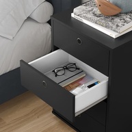Mesa de Cabeceira Gaveteira Classic 4 Gavetas - Design Moderno e Funcionalidade Premium para Seu Quarto - imagem 5