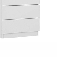 Mesa de Cabeceira 3 Gavetas em MDF Branco - Design Moderno e Funcionalidade para Seu Quarto - imagem 5